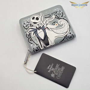 Loungefly Disney The Nightmare Before Christmas Jack & Zero Sequin Wallet